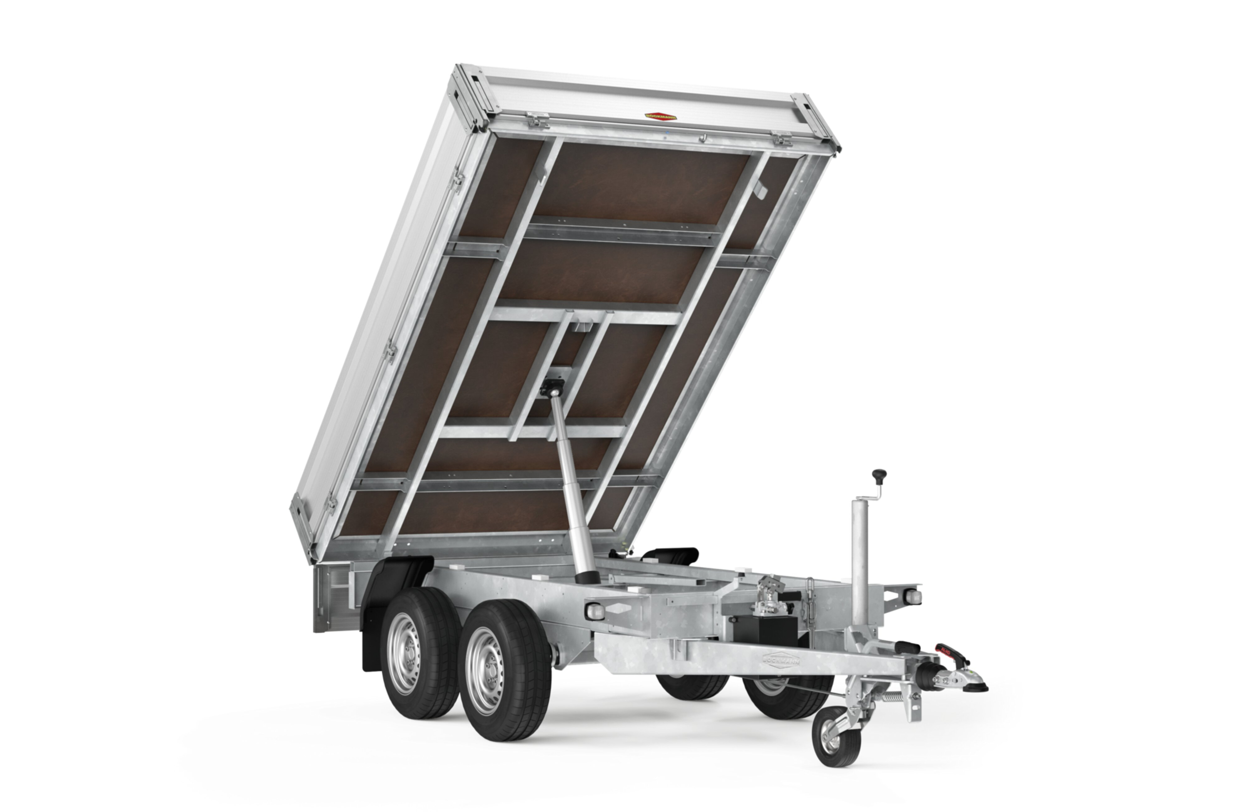 Bckmann Dreiseitenkipper DK-AL 3016/27 2-Achser 2700Kg Handpumpe - Anhnger  Kloock GmbH & CO. KG