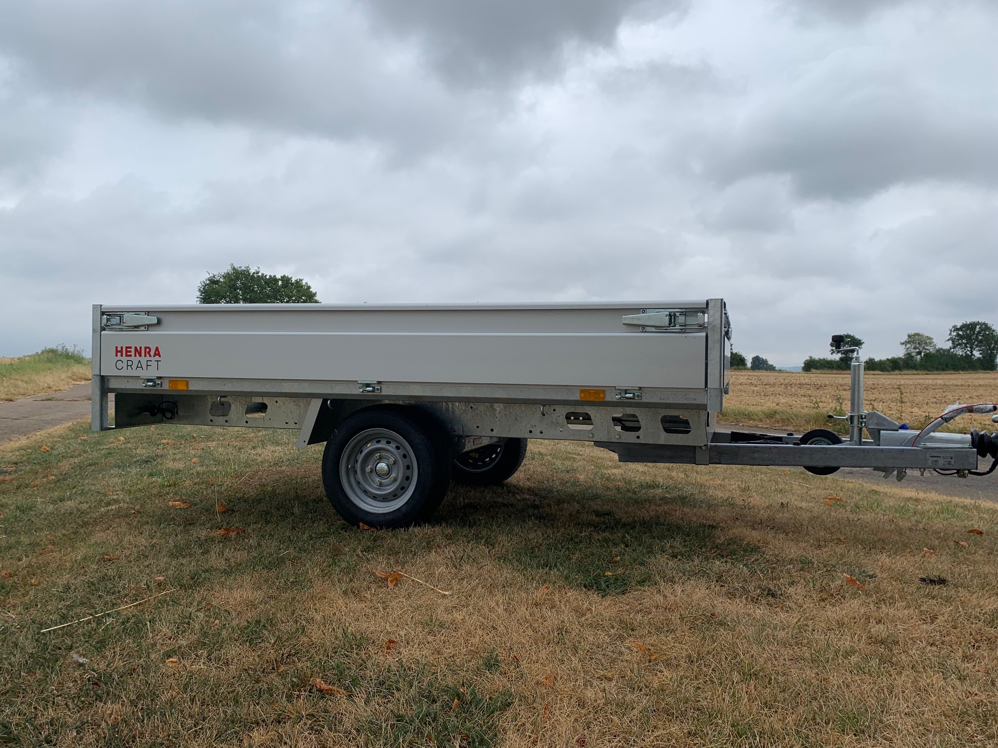 Henra Hochlader 1350Kg PC132517 Craft 30cm Bordwände Ausstellungsanhänger – Bild 4