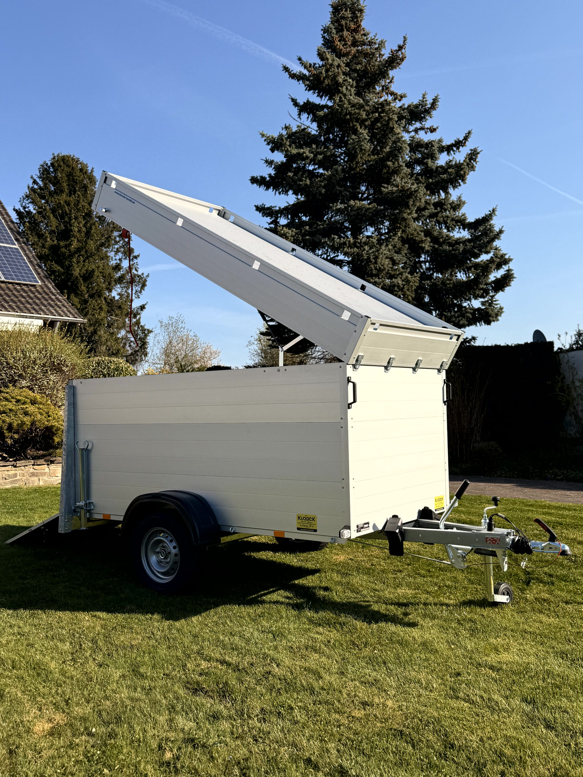 Anssems Kofferanhänger GTB 1200.251x126 VT2 1200 kg mit Rampe und Klappdeckel – Bild 6