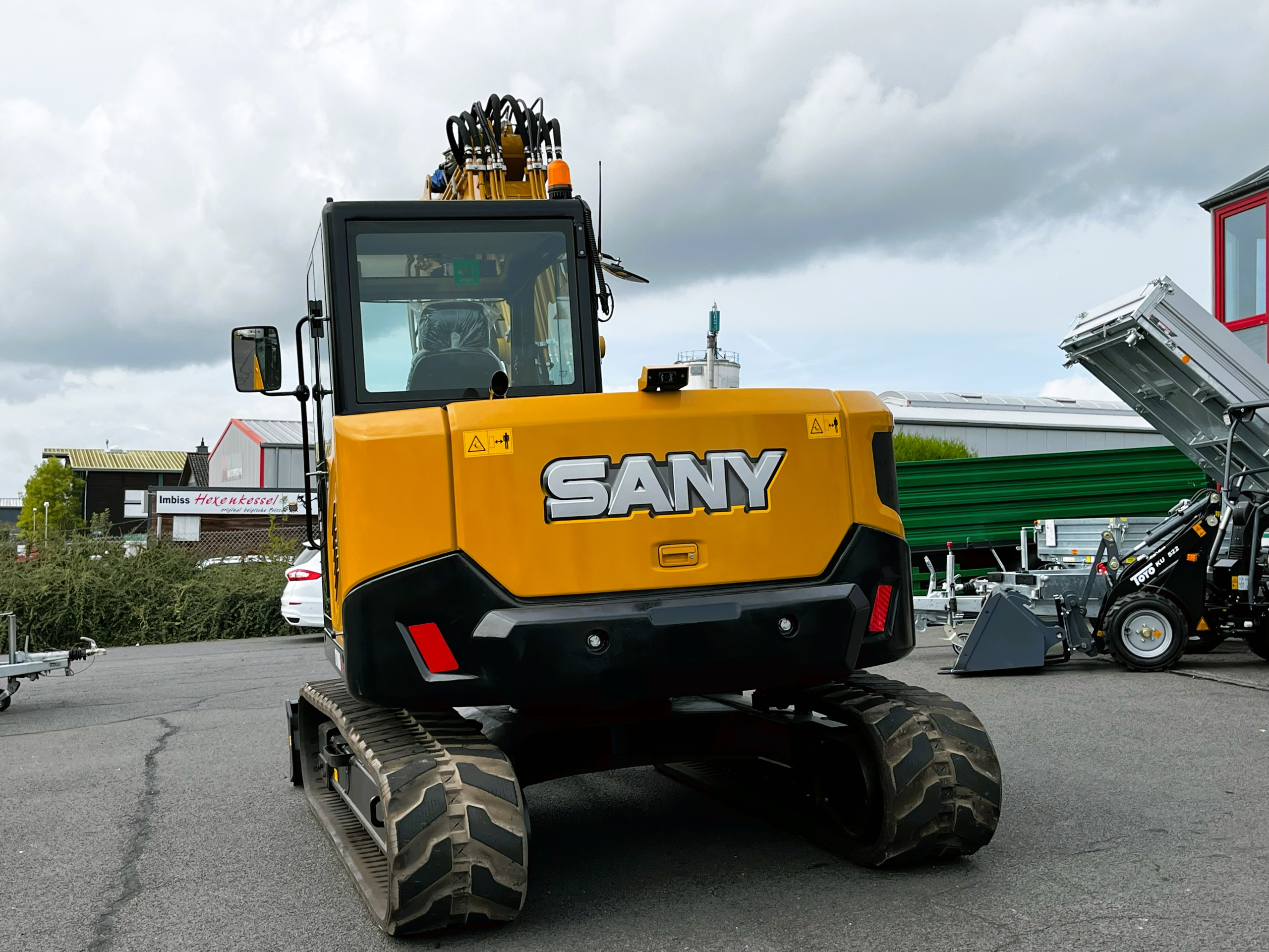 Sany SY80 U Kurzheckbagger 8,8 t Kompaktbagger Neumaschine Baujahr 2024 mit 5 Jahren Garantie ohne Ausrüstung – Bild 6